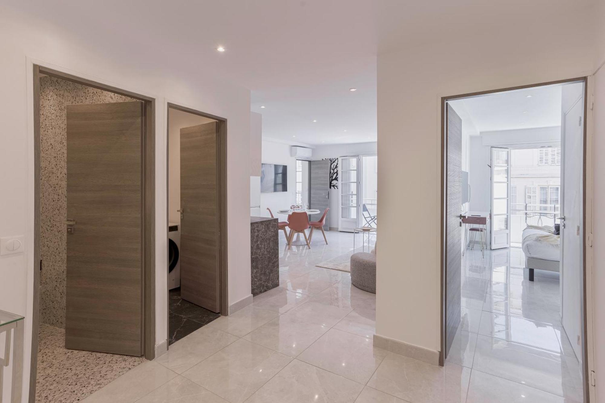 Moliere - Palais, Plage, Balcon, Clim Et Centre Appartement Cannes